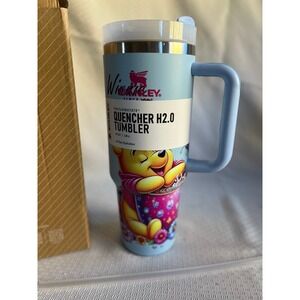 Stanley Flowstate Quencher H2.0 Winnie the Pooh 40oz Tumbler Blue NEW